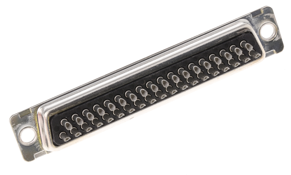 ITT Cannon ORIGINAL D 37 Way Panel Mount D-sub Connector Socket