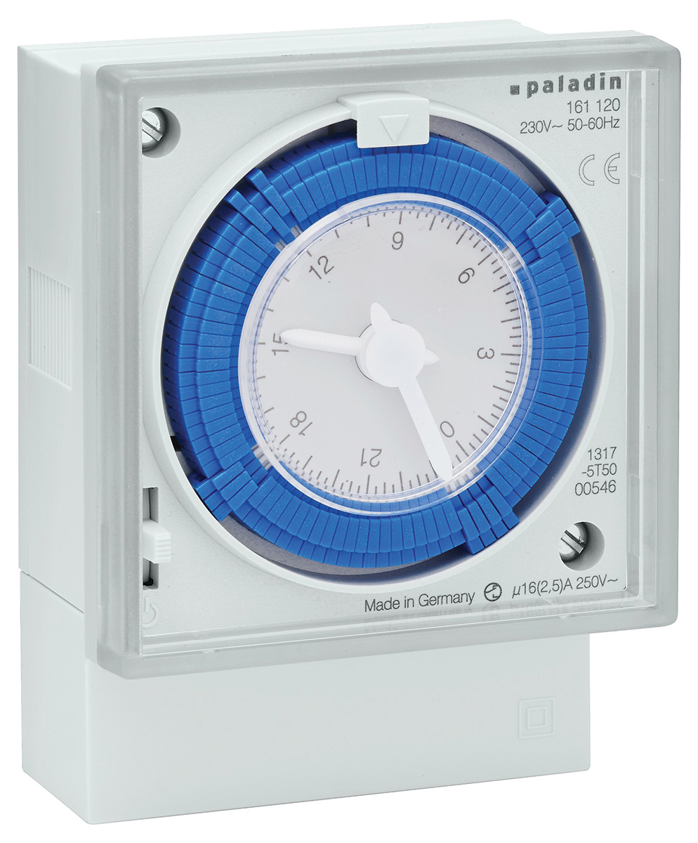 Muller Analogue DIN Rail Time Switch 115 V, 1-Channel