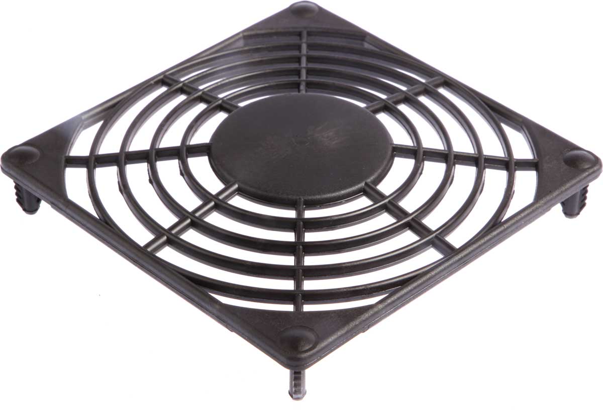 ebm-papst Plastic Finger Guard for 80mm Fans, 71.5mm Hole Spacing, 80 x 80mm