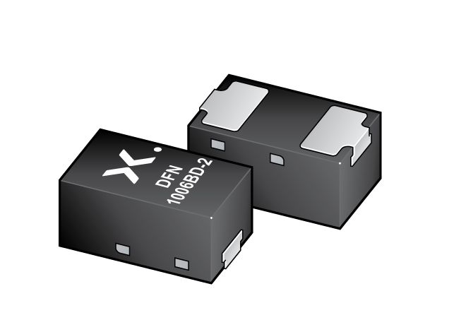 Nexperia, 22V Zener Diode 365 mW SMT DFN1006BD-2