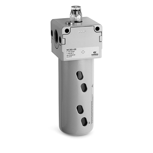 Camozzi G 1/4 Pneumatic Lubricator, 0bar to 16 bar, MC Series