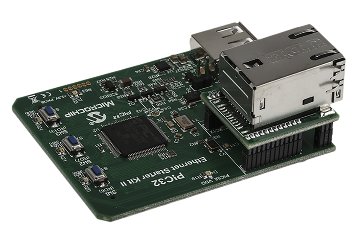 Microchip PIC32 Ethernet MCU Starter Kit DM320004-2