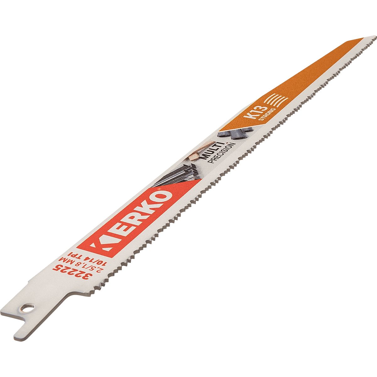 ERKO, 10, 14 Teeth Per Inch Multiple Materials 228mm Cutting Length Reciprocating Saw Blade, Pack of 5