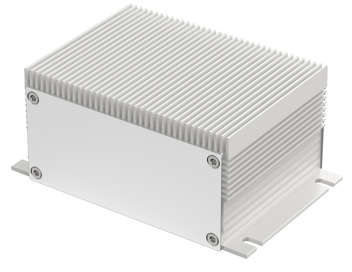 Bopla Filotec (Set) Series Aluminum (Anodized) Aluminium Enclosure, IP40, Flanged, Aluminum (anodized) Lid, 80 x 105 x