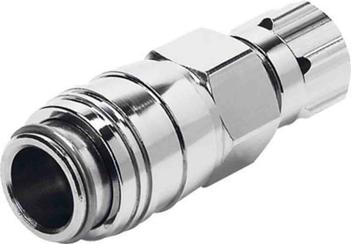 Festo Brass Female Pneumatic Quick Connect Coupling, Nut