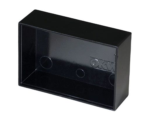 OKW Black PF Potting Box, 45 x 30 x 15mm