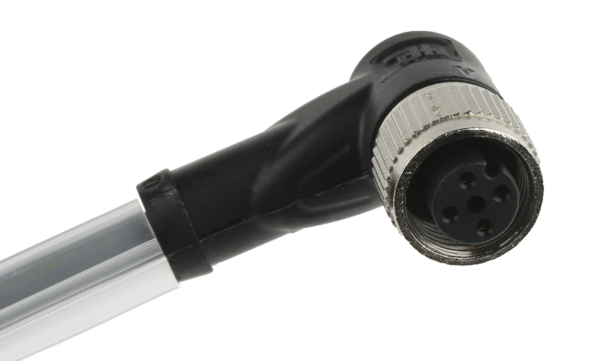 Pepperl + Fuchs Female 4 way M12 to Free End Sensor Actuator Cable, 10 m