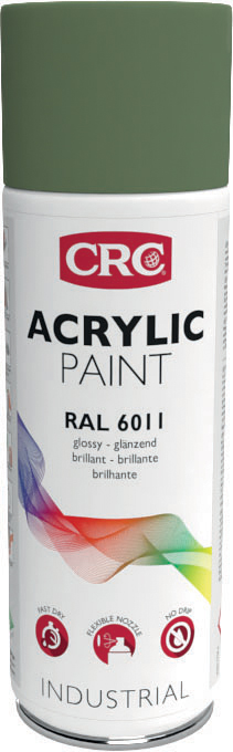 CRC 400ml RAL 6011 Green Gloss Spray Paint