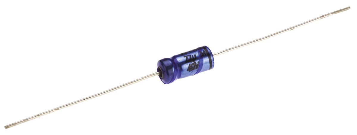 Vishay 22μF Aluminium Electrolytic Capacitor 40V dc, Axial, Through Hole - MAL202137229E3