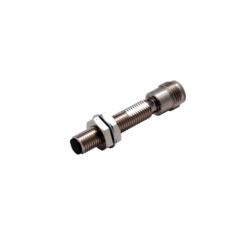 Omron Inductive Threaded Barrel Proximity Sensor, M8, 4 mm Detection, PNP NO, 10 → 30 V dc