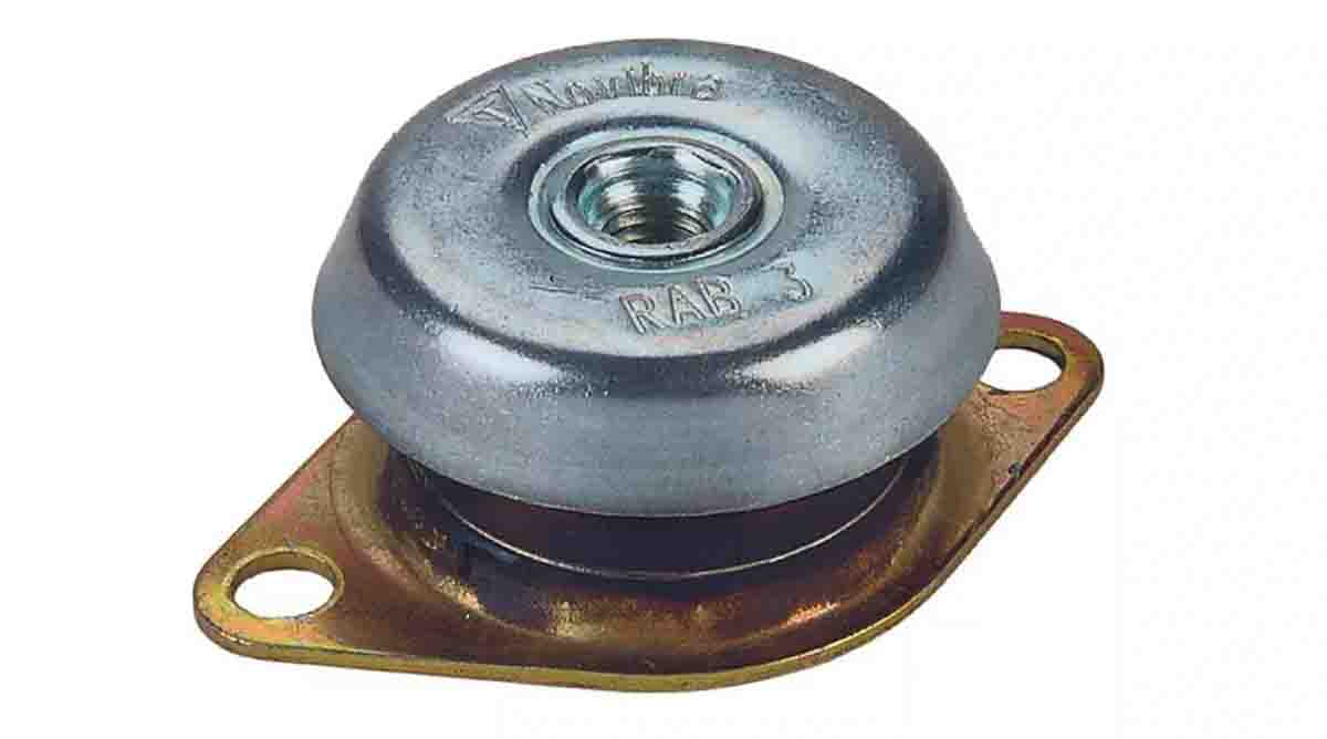 Trelleborg Novibra Circular M12 Anti Vibration Mount with 130kg Compression Load