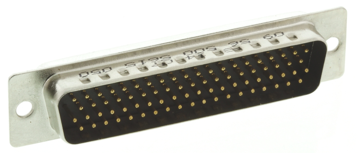 HARTING 78 Way Cable Mount D-sub Connector Plug, 2.42mm Pitch