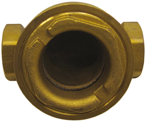 RS PRO Brass Sight Glass Non Return Valve, BSP 1/2in, 12 bar
