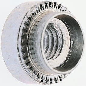 Hank Zinc plated & clear Passivated Steel Rivet Bush, M4