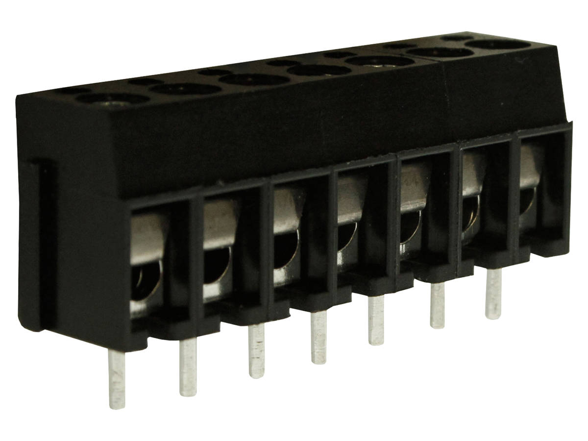 RS PRO PCB Terminal Block, 7-Contact, 5mm Pitch, Through Hole Mount, 1-Row, Screw Termination