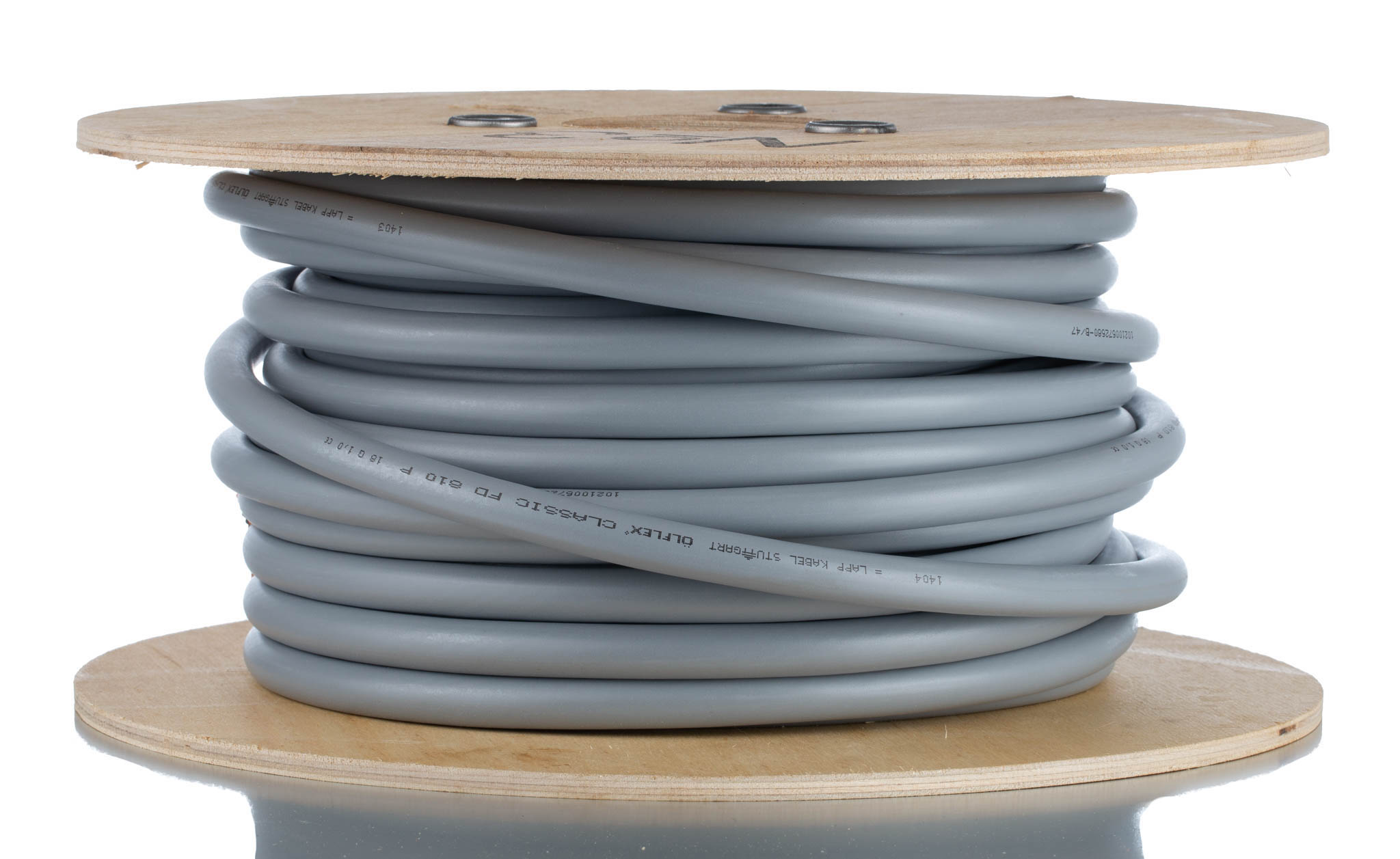 Lapp ÖLFLEX CLASSIC FD Control Cable, 18 Cores, 1 mm² CSA 17 AWG, Unscreened, 25 m, Grey Polyvinyl Chloride Sheath
