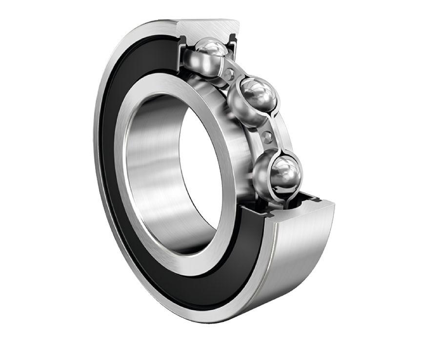 FAG 6315-2RSR-C3 1 Row Ball Bearing - 75 mm ID, 160 mm OD