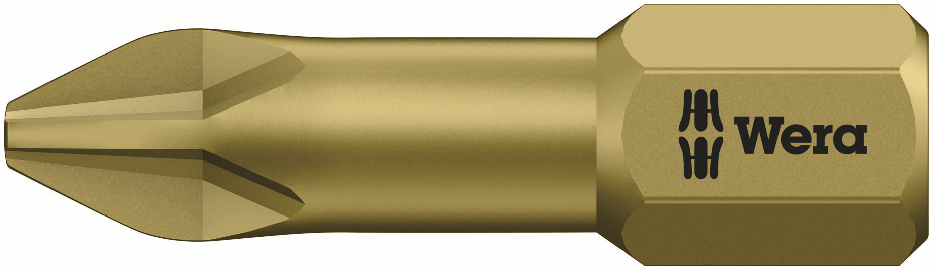 Wera Phillips Screwdriver Bit, PH2 Tip