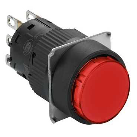 Schneider Electric Harmony XB6 Series Push Button, Panel Mount, 16mm Cutout, SPDT, IP65