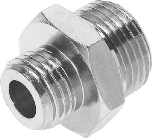 Festo NPFC Series Straight Fitting, G 1/4 Male to G 1/4, Threaded Connection Style, 8030272