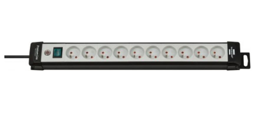 brennenstuhl 3m 10 Socket CEE Extension Lead, IP20