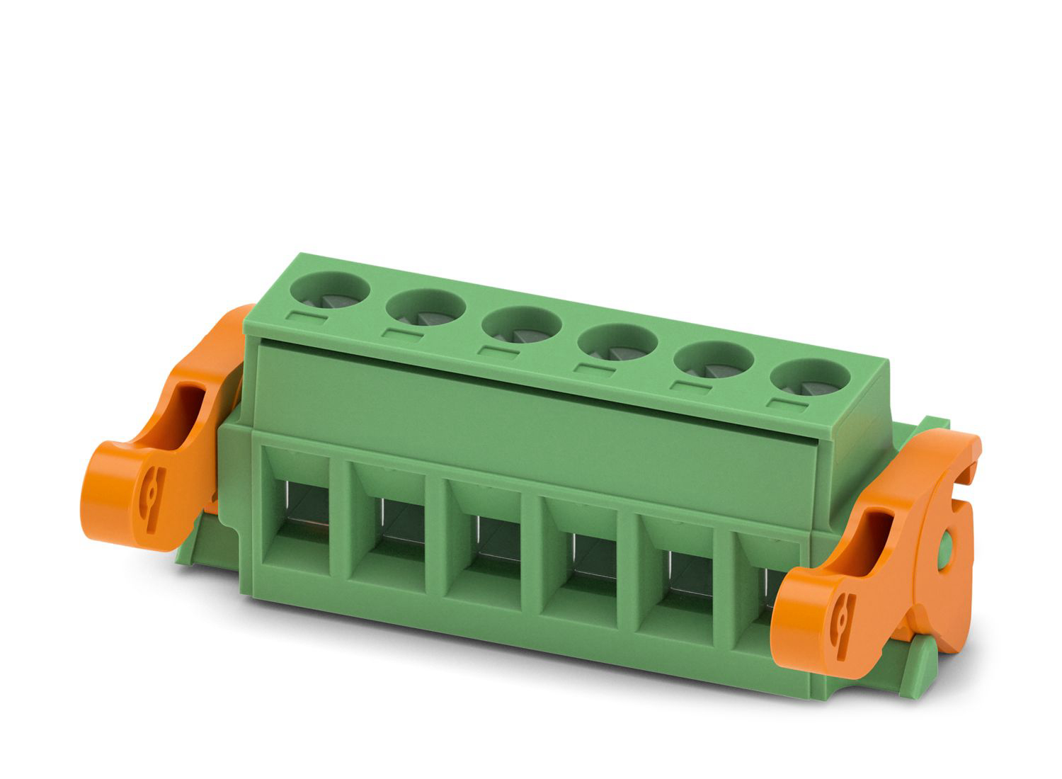 Phoenix Contact, 5.08mm Pitch, MSTB 2.5/6-ST-5.08-LR, 6 Way, , Pluggable Terminal Block, Plug, Cable Mount, Screw