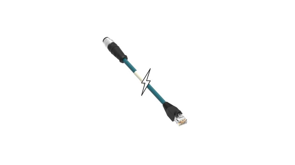 Molex Male Male Cordset, 23 m