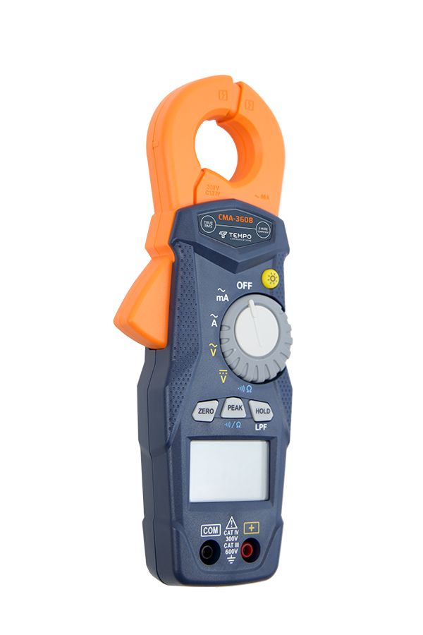 Tempo CMA-360B Clamp Meter, Max Current 600mA ac