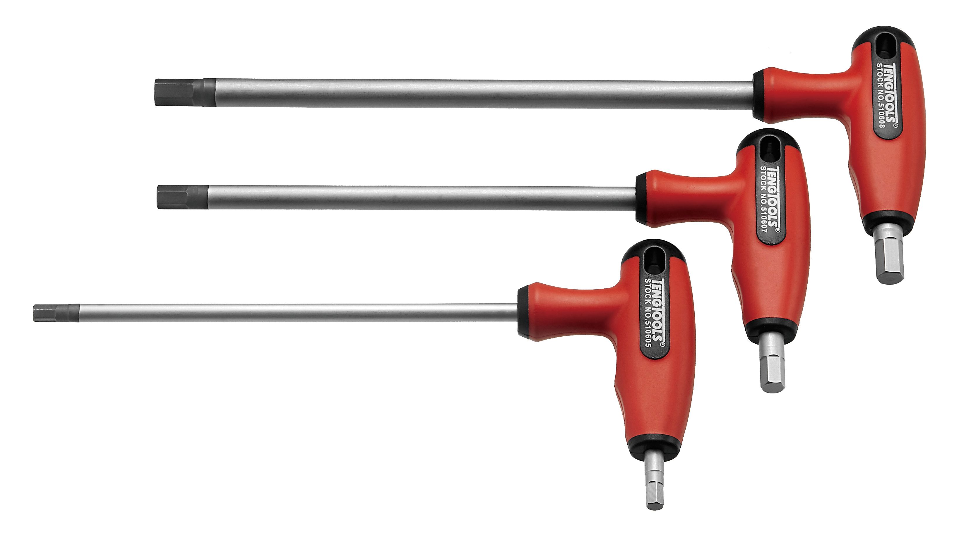 Teng Tools T-handle Metric Hex Key, 5mm