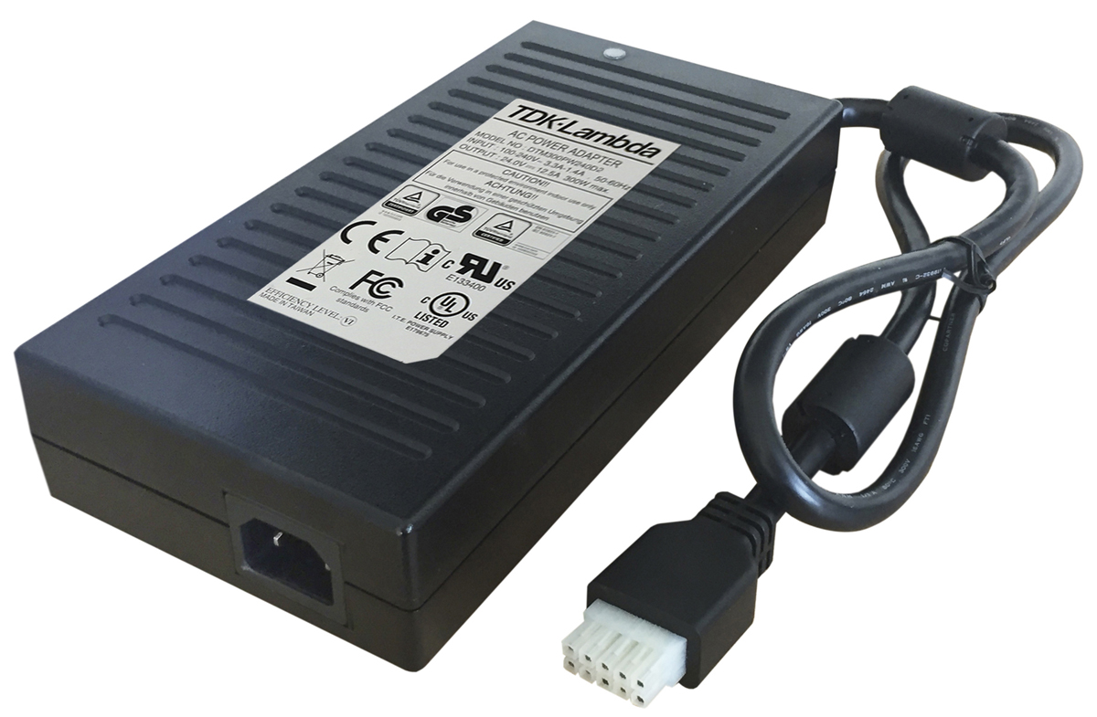 TDK-Lambda 300W Power Brick AC/DC Adapter 48V dc Output, 6.25A Output