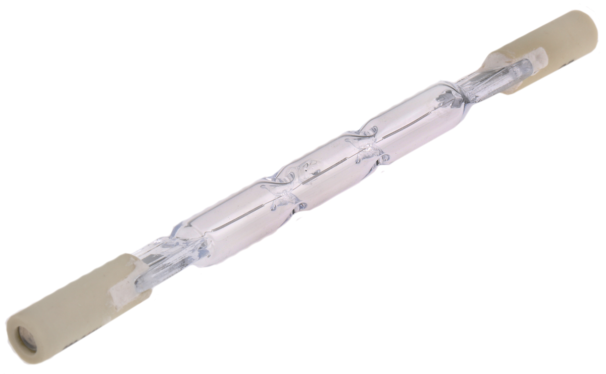 Orbitec 80 W Clear Halogen Bulb R7s, Linear, 240 V ac, 8mm