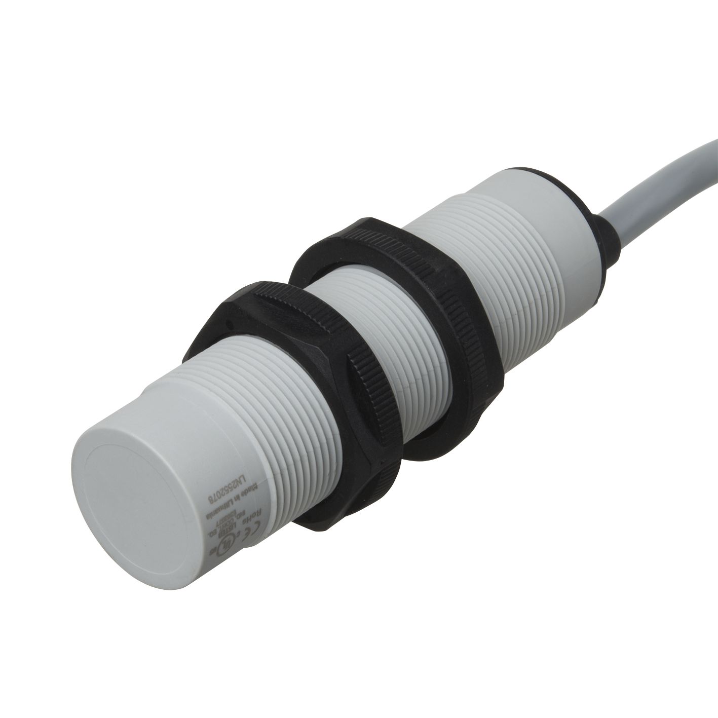 Carlo Gavazzi Capacitive Barrel Proximity Sensor, M30, 4 → 12 mm Detection, Relay NO/NC, 24 → 230 V