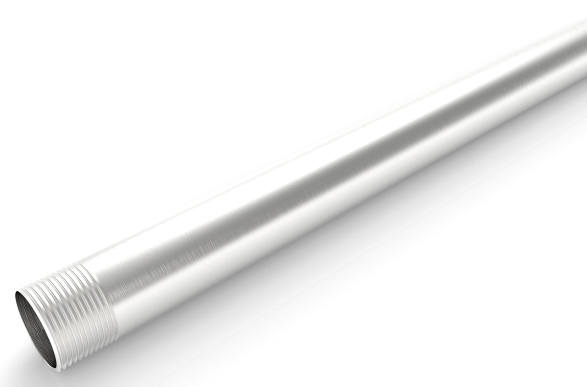 RS PRO Rigid Conduit, 25mm Nominal Diameter, Stainless Steel, Silver