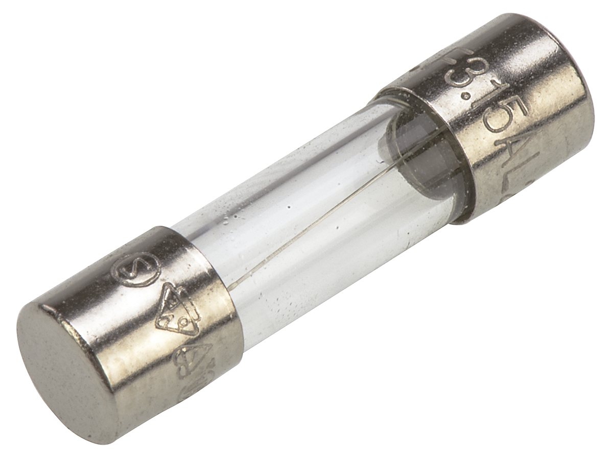 Littelfuse 3.15A F Glass Cartridge Fuse, 5 x 20mm