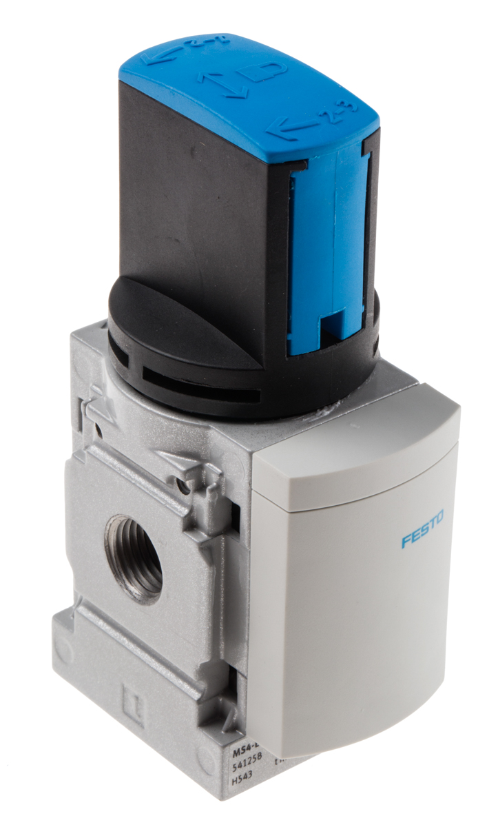 Festo 3/2 Bistable Pneumatic Manual Control Valve MS Series, G 1/4, 1/4in, 541258
