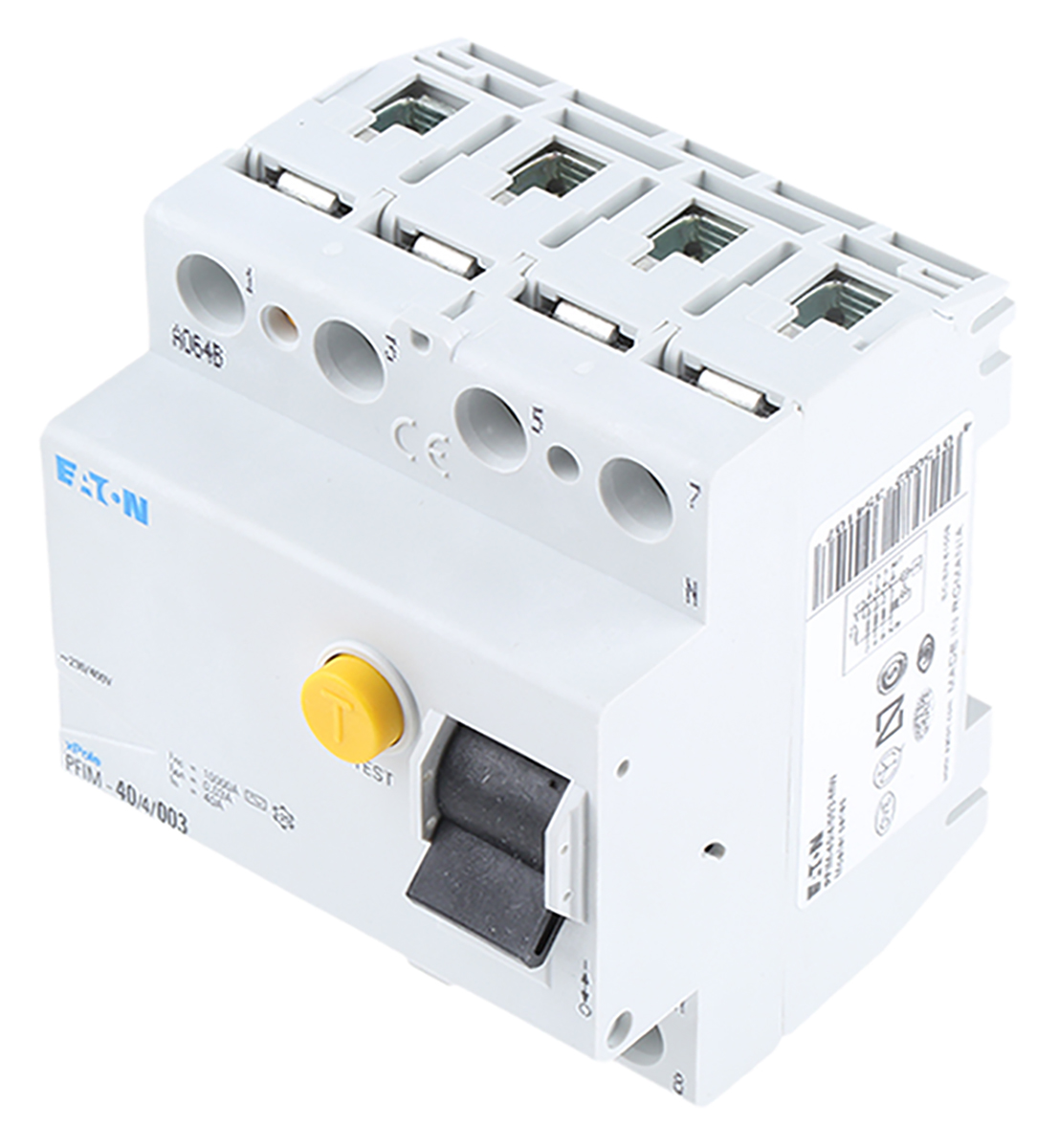 Eaton RCCB, 40A, 3+N Pole, 30mA, Type AC