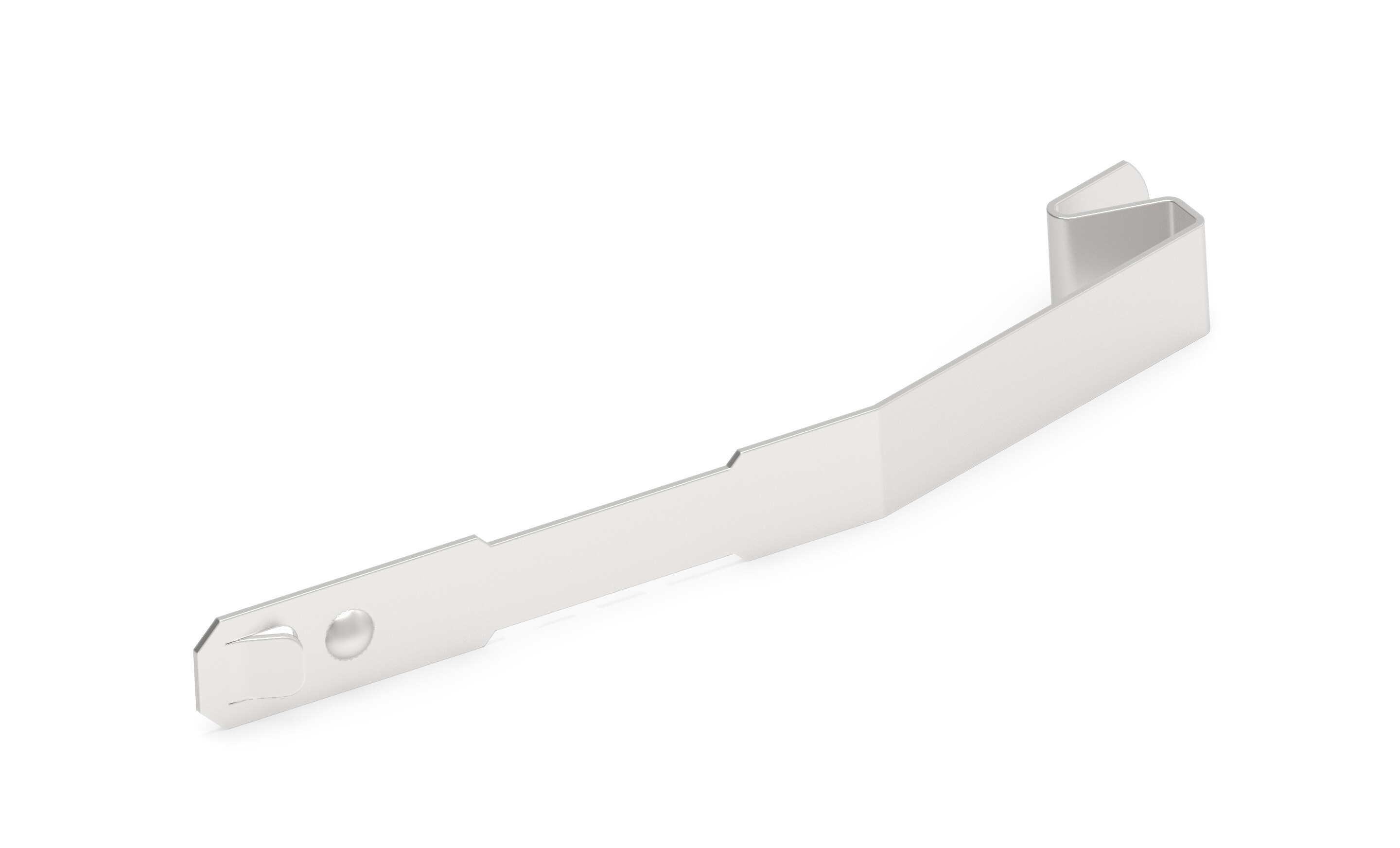 TE Connectivity 2071566 Series Retaining Relay Clip for Use with DIN Rail Socket