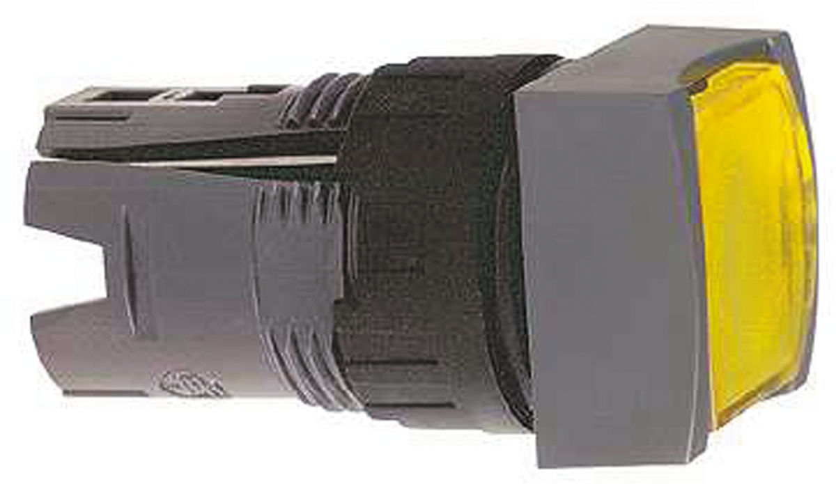 Schneider Electric Harmony XB6 Series Yellow Momentary Push Button Head, 16mm Cutout, IP65