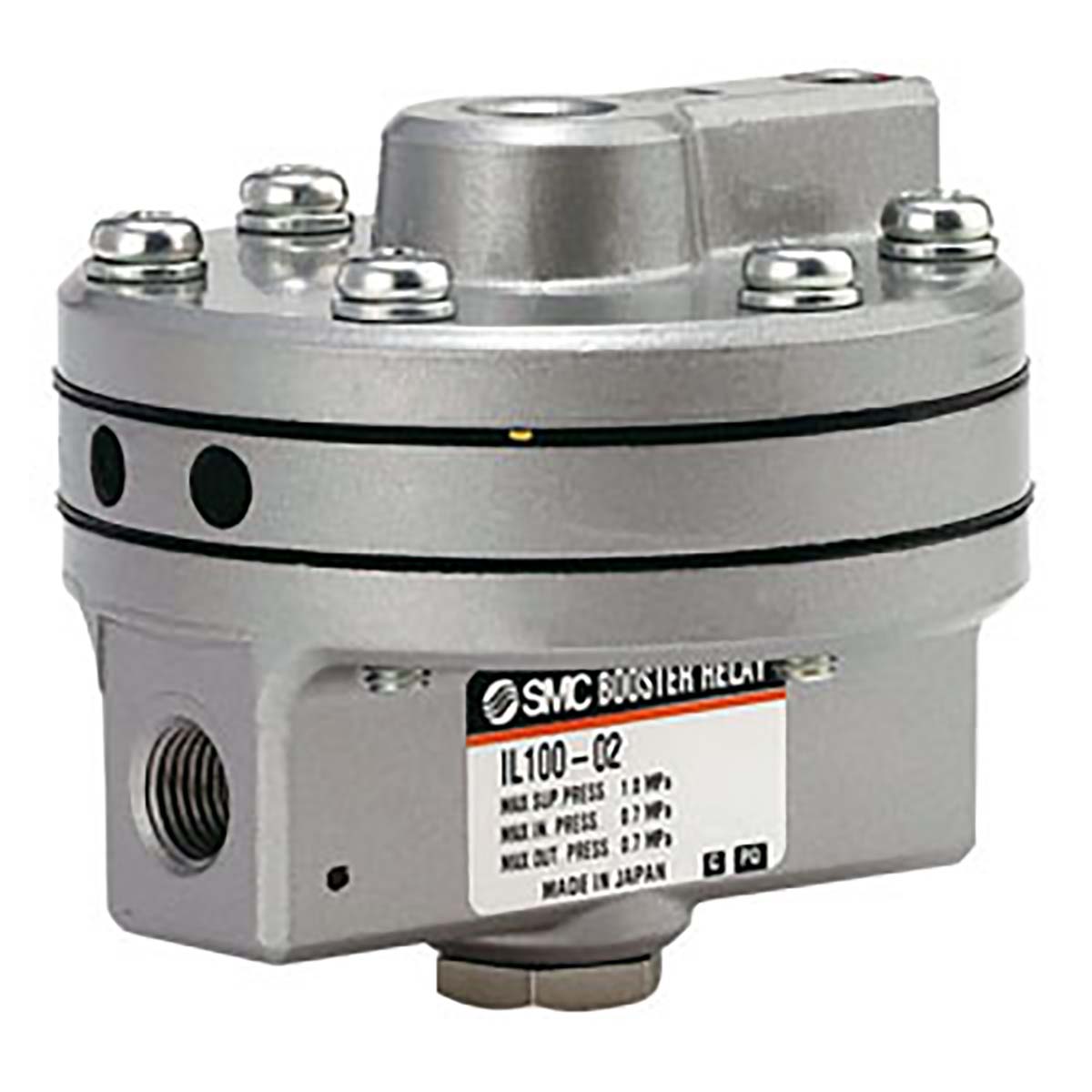 SMCIL 100 Pneumatic Booster Regulator, G 1/4
