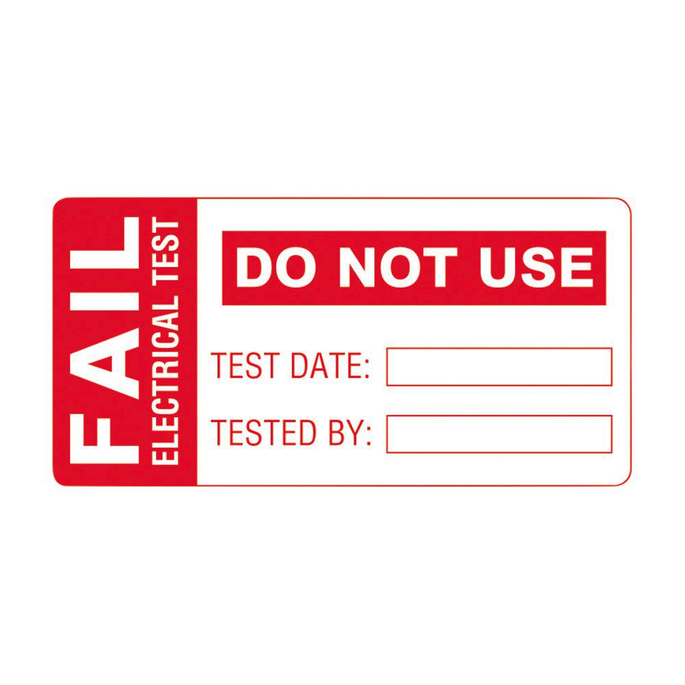 Martindale PAT Testing Label, For Use With PAT 32