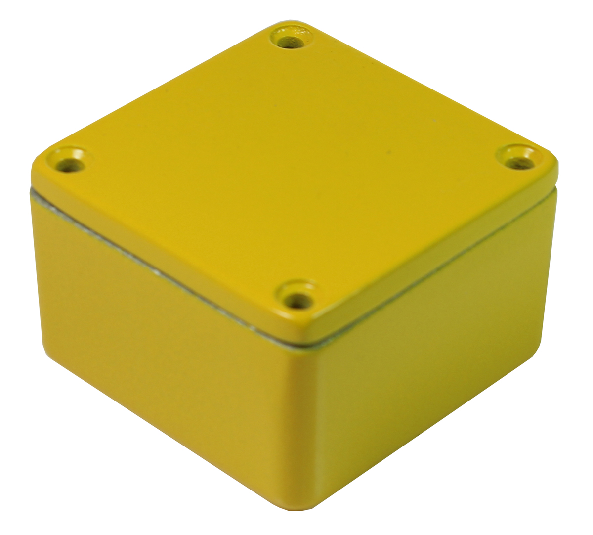 CAMDENBOSS 5000 Series Yellow Die Cast Aluminium Enclosure, IP54, Yellow Lid, 50 x 50 x 31mm
