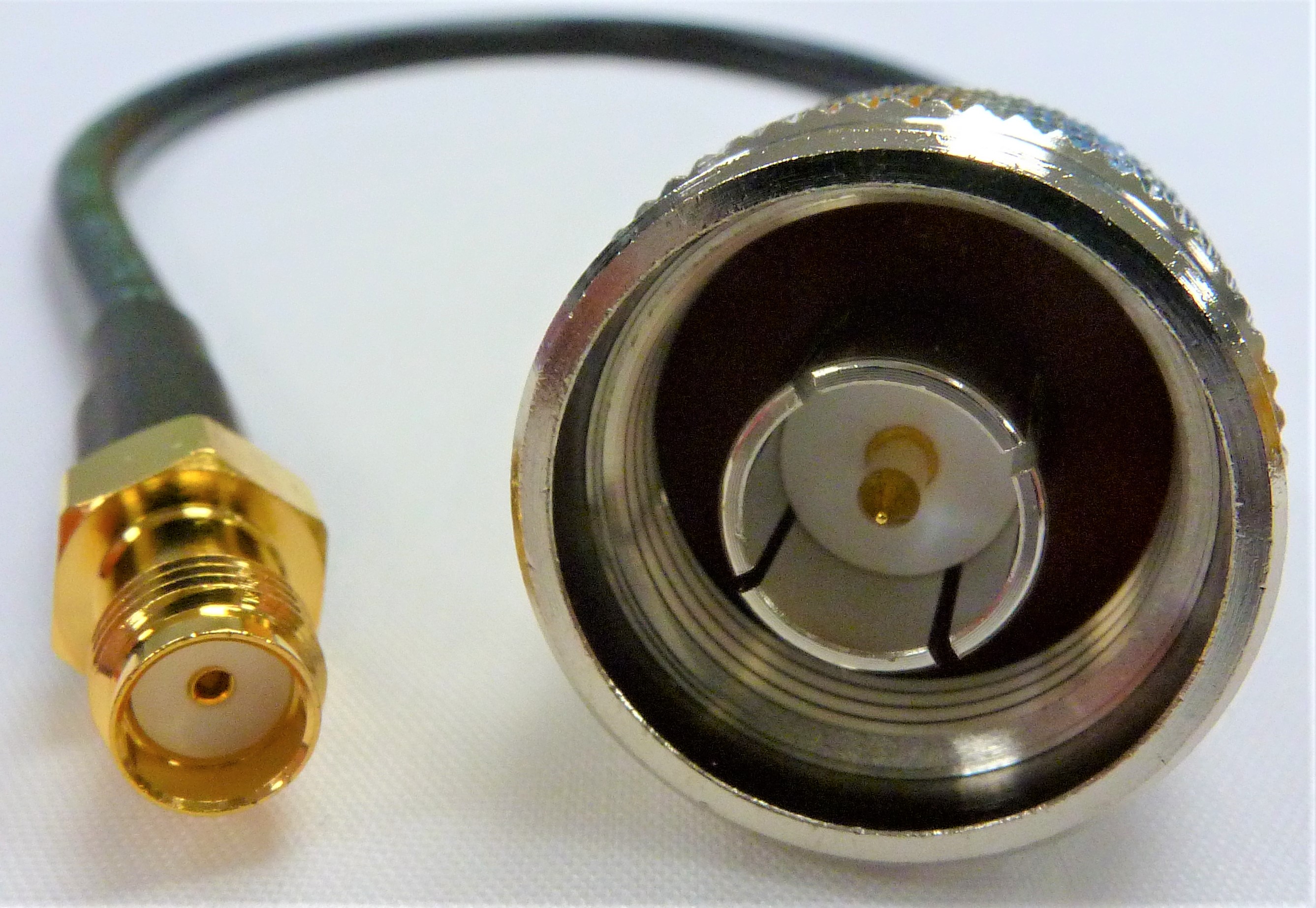 Mobilemark CA39/195 Series Female SMA to Male Type N, 1 m 50 Ω