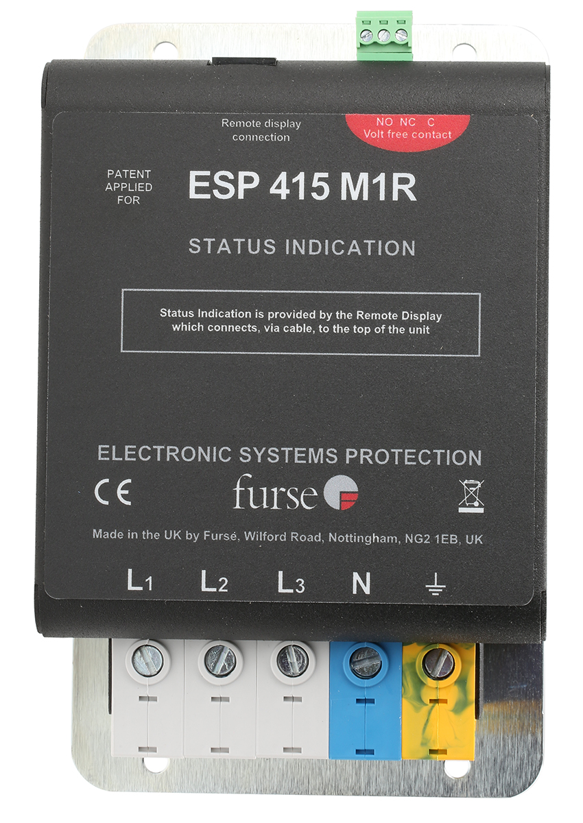 WJ Furse, ESP M1 Surge Suppressor Unit 280 V Maximum Voltage Rating 6.25kA Maximum Surge Current Mains Surge Protector