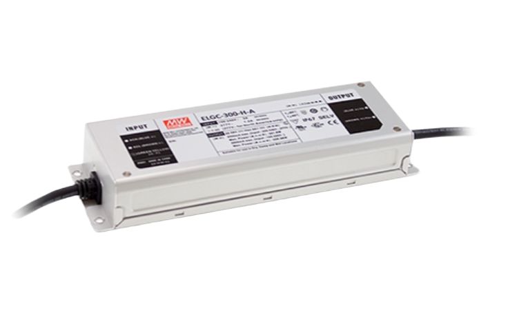 MEAN WELL LED Driver, 120V Output, 300W Output, 2.8A Output, Constant Current Dimmable