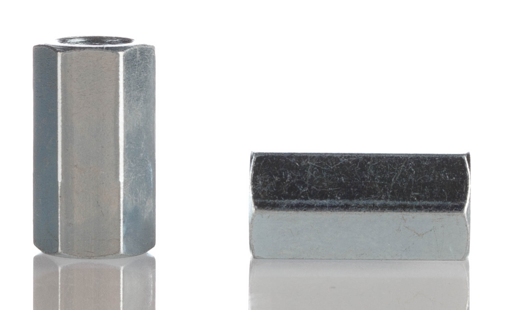 RS PRO Standoff, M3 x M3 Thread, 12mm Body, Brass, Female/Female