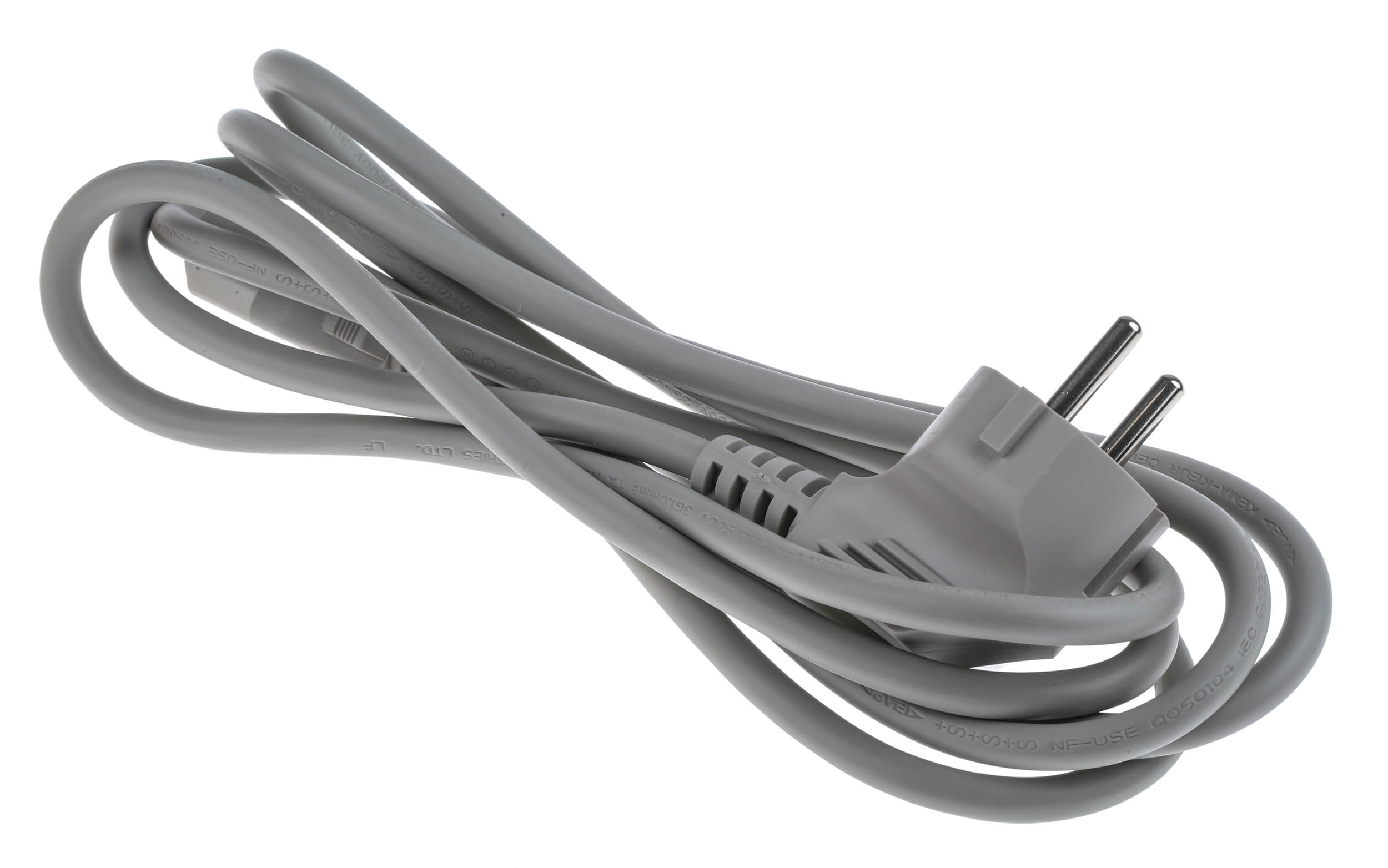 RS PRO IEC C13 Socket to CEE 7/7 Plug Power Cord, 2.5m