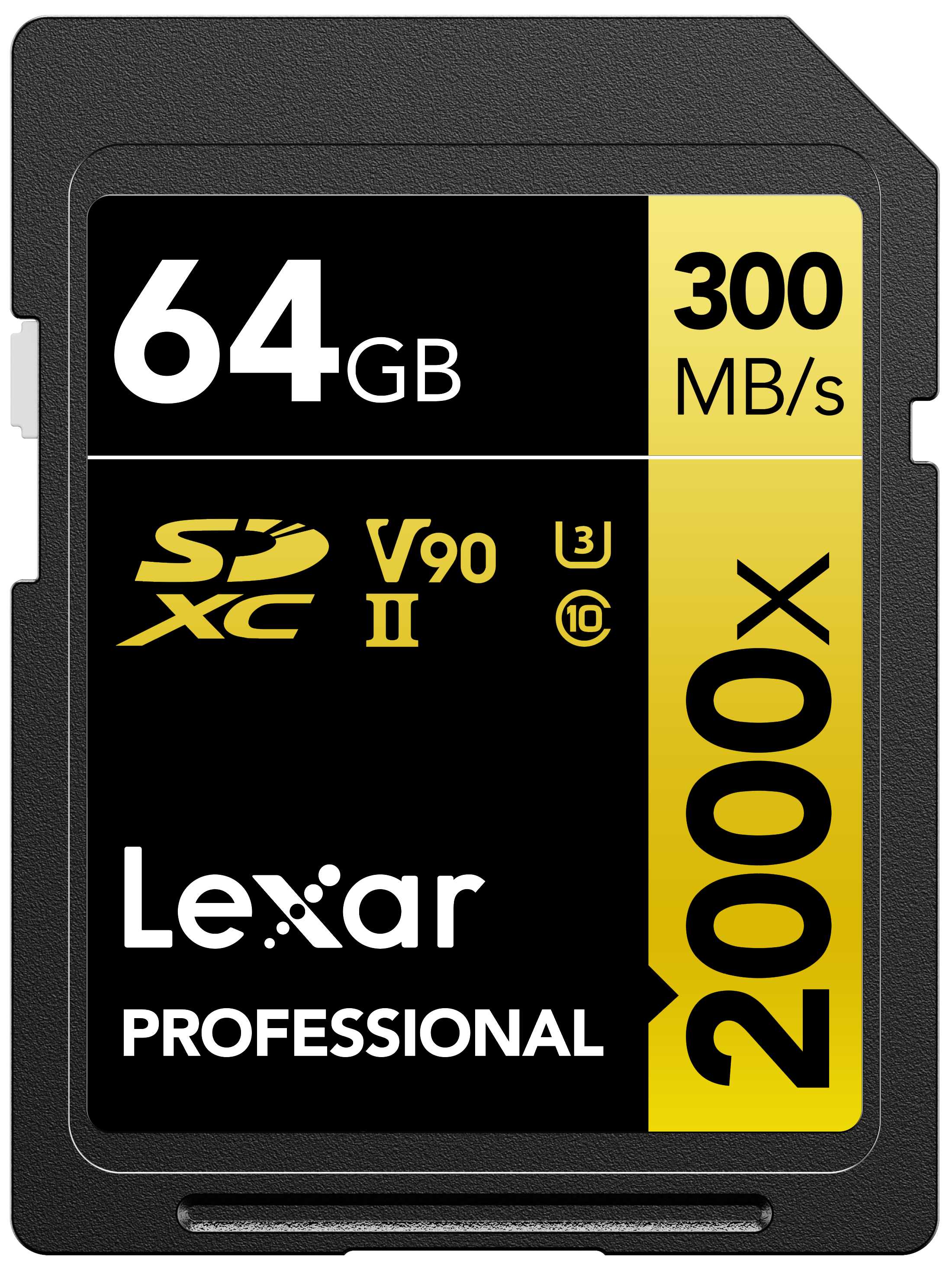 Lexar 64 GB SDHC SD Card, Class 10