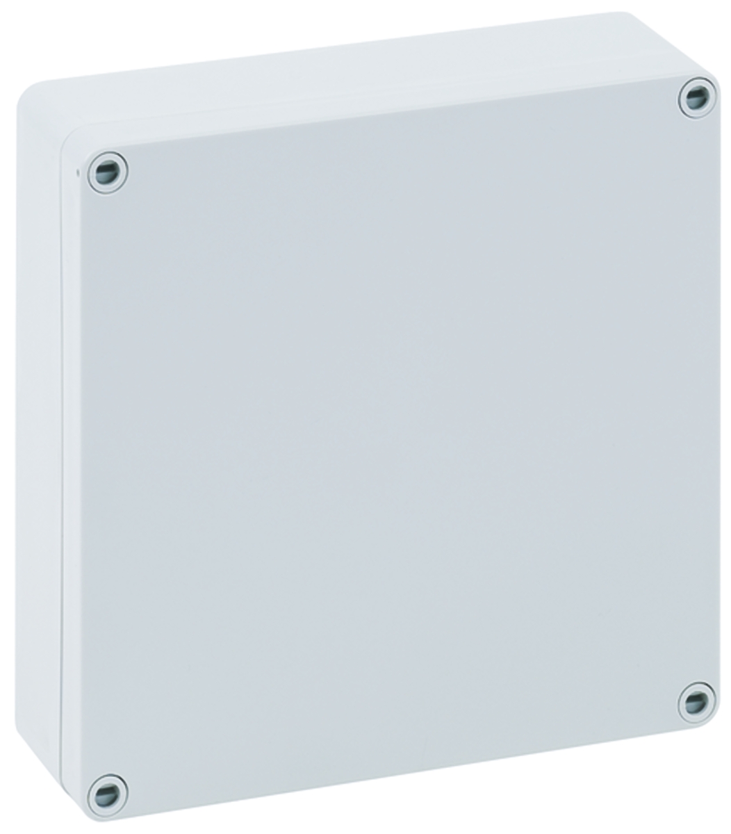 Spelsberg TK PS Series Grey Polystyrene Enclosure, IP66, Grey Lid, 182 x 180 x 63mm