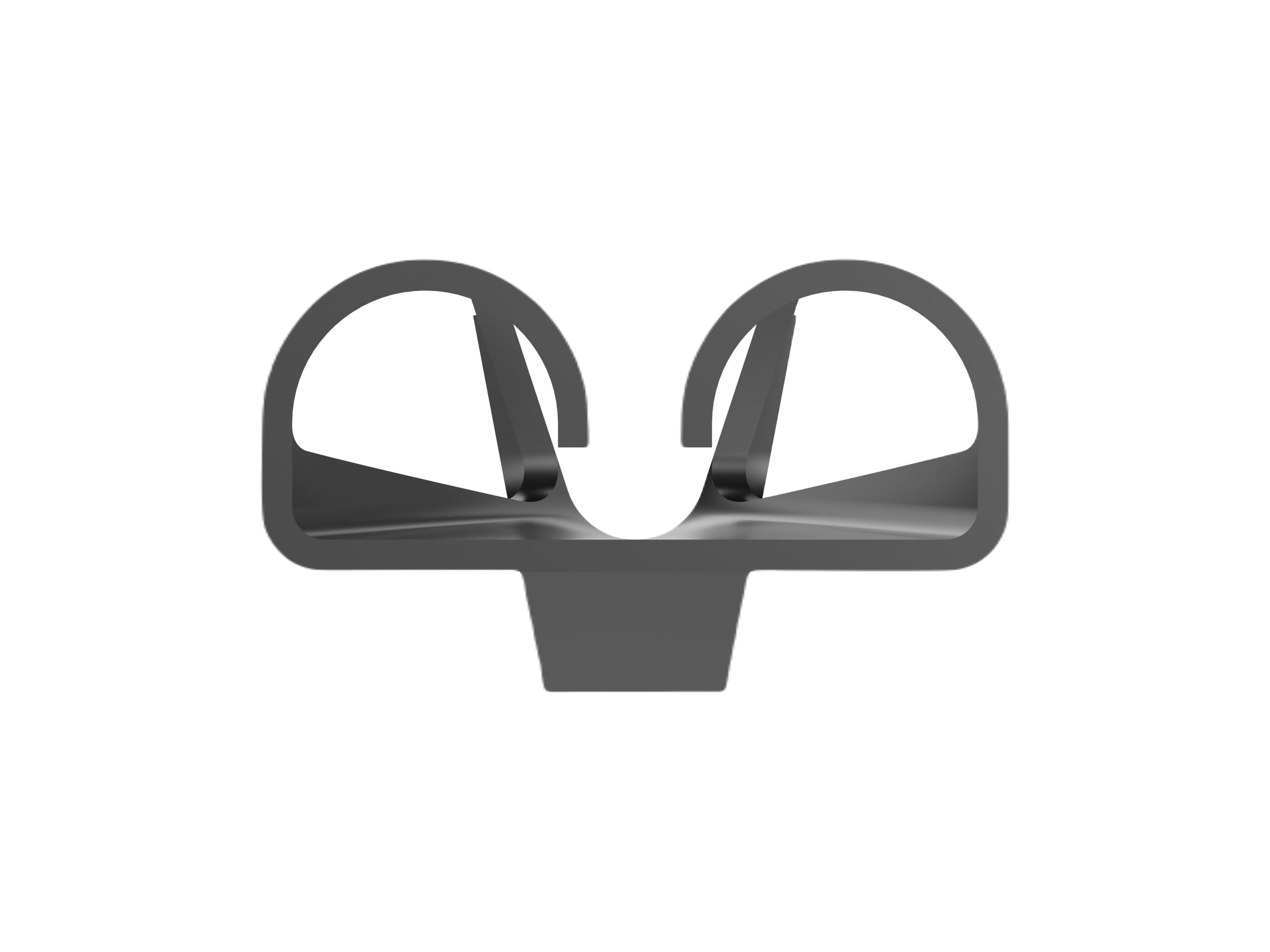 TE Connectivity FASTIN-FASTON 250 Black Uninsulated Receptacle Spade Connector, Quick Disconnect Receptacle, 6.35 x