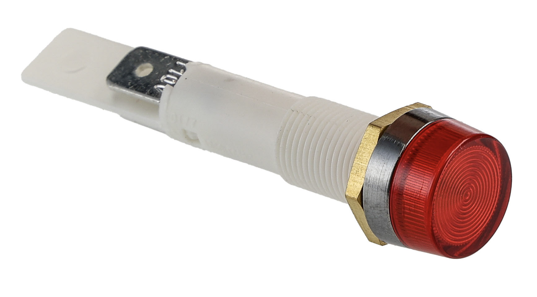 Arcolectric (Bulgin) Ltd 0277 Series Red Neon Panel Mount Indicator, 110V ac, 10mm Mounting Hole Size, Solder Tab